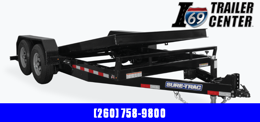2021 Sure-Trac 7 x 18 Tilt Bed Equipment Trailer 14K 2021 Sure-Trac 7 x 18 Tilt Bed Equipment Trailer 14K
