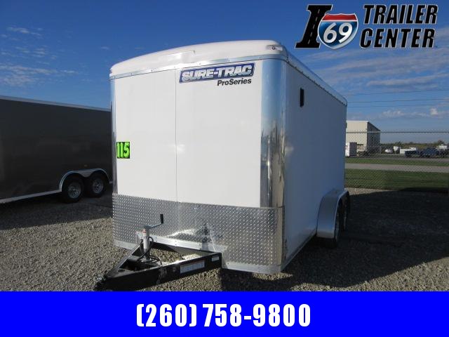 2021 Sure-Trac 7 x 14 Pro Series Enclosed Round Top Car 2021 Sure-Trac 7 x 14 Pro Series Enclosed Round Top Car