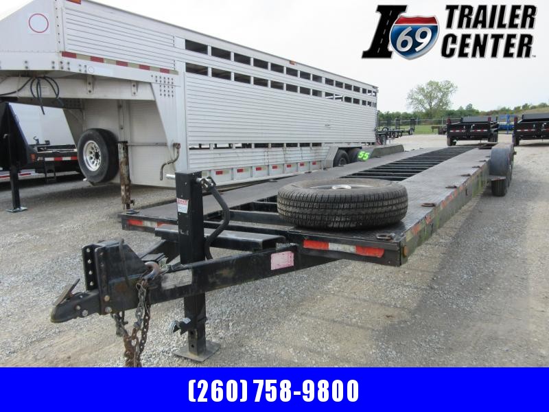 2000 Imperial 40 ft car hauler steel deck with open center Car / Racing Trailer 2000 Imperial 40 ft car hauler steel deck with open center Car / Racing Trailer