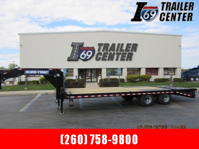2023 Sure-Trac 8.5 x 20+5 Heavy Duty Low Profile Gooseneck Beavertail Deckover Trailer 22.5K 2023 Sure-Trac 8.5 x 20+5 Heavy Duty Low Profile Gooseneck Beavertail Deckover Trailer 22.5K