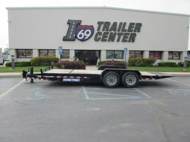 2022 Sure-Trac 7x16+4 ST82164TBE-B-160 Tilt Trailer