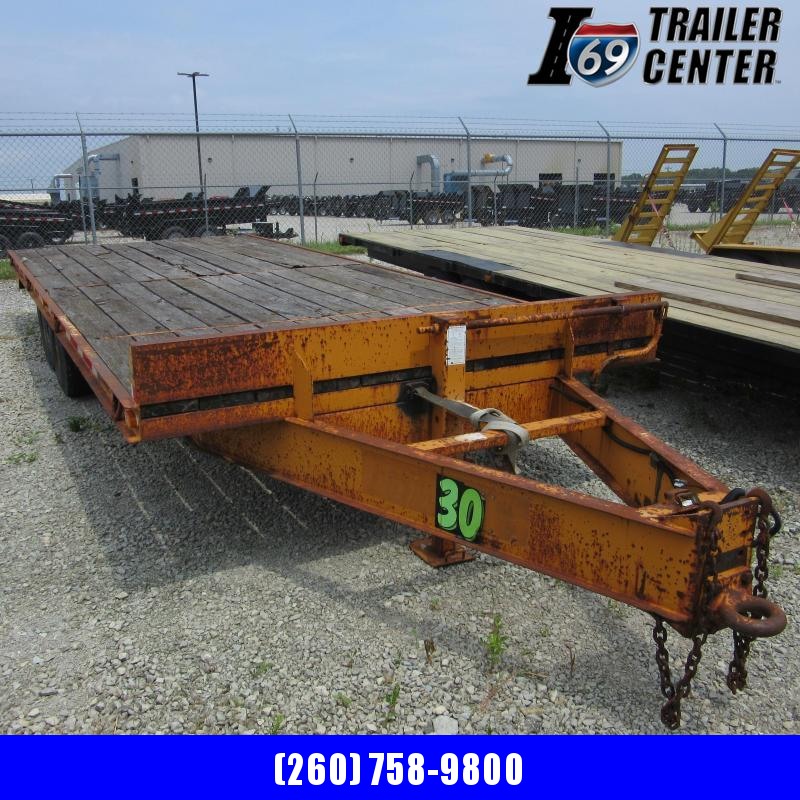 2001 Econoline 12k deckover Equipment Trailer pintle 2001 Econoline 12k deckover Equipment Trailer pintle