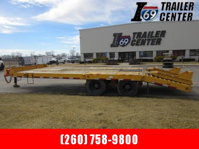 1999 Interstate 40K 20+5 deckover airbrake Pintle Equipment Trailer 1999 Interstate 40K 20+5 deckover airbrake Pintle Equipment Trailer
