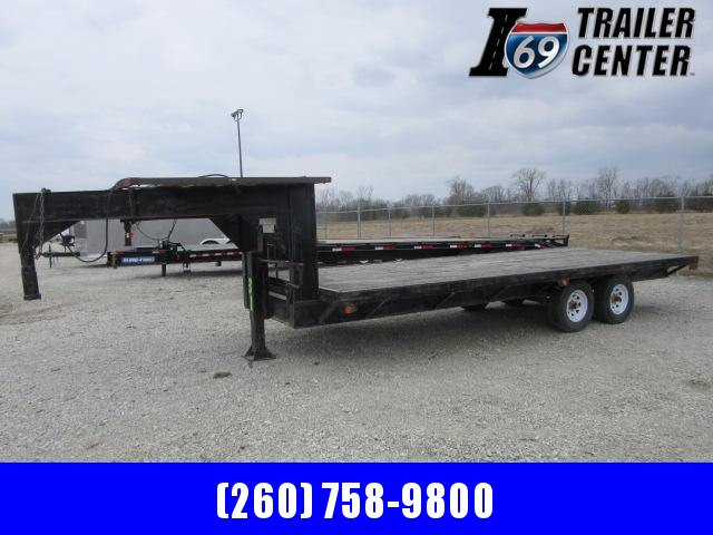 8.5X20 GN DECKOVER Flatbed Trailer 8.5X20 GN DECKOVER Flatbed Trailer