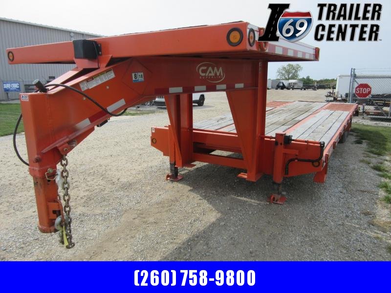 2019 Cam Superline GN 27ft with 8x8 upper deck Equipment Trailer 2019 Cam Superline GN 27ft with 8x8 upper deck Equipment Trailer
