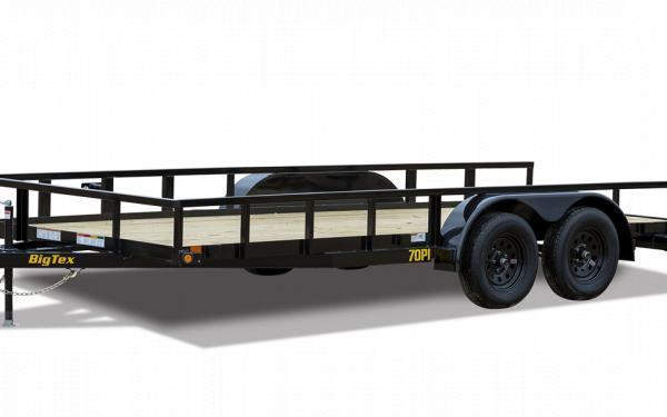 Big Tex Trailers 70PI-18XBK4RG Utility Trailer Big Tex Trailers 70PI-18XBK4RG Utility Trailer