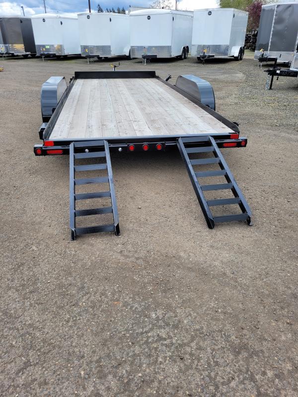 Eagle Trailer E4FB718TA2 Car Hauler Trailers Dealer in Oregon Dump