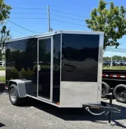 2026 COVERED WAGON 5X10SA-GOLD 5X10 RAMP DOOR 