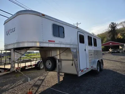 2014 Exiss Trailers 2 HORSE GOOSENECK Specialty Trailer