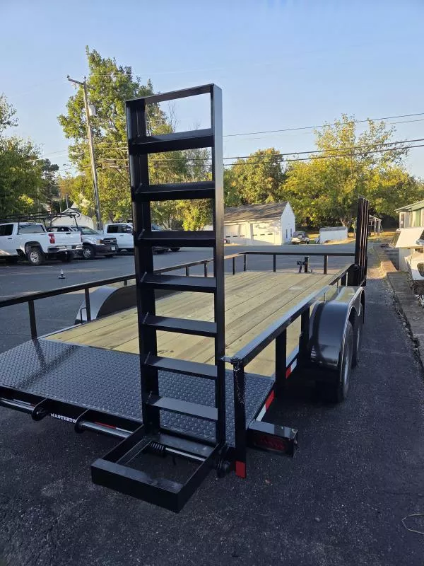 2026 Master Tow 6'10'x18 10k side gate, rear ramps  Utility Trailer