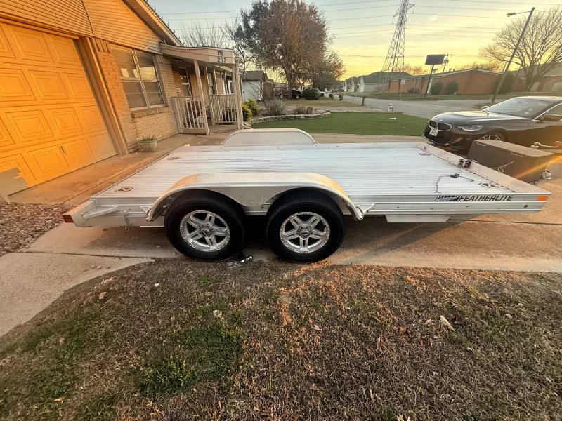 used Car Haulers / Racing Trailers Featherlite  for sale, in Arlington, TX Thumbnail 2