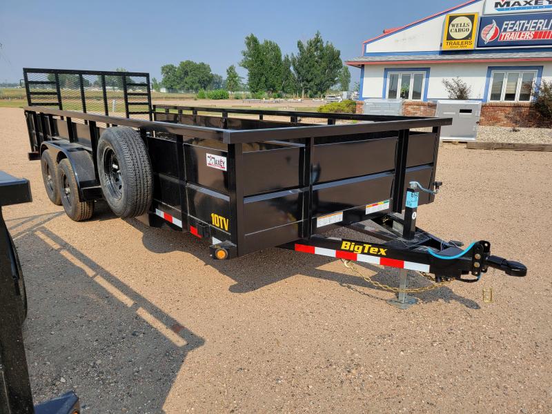 2021 Big Tex Trailers 10TV-20 Solid Side Utility Trailer 2021 Big Tex Trailers 10TV-20 Solid Side Utility Trailer