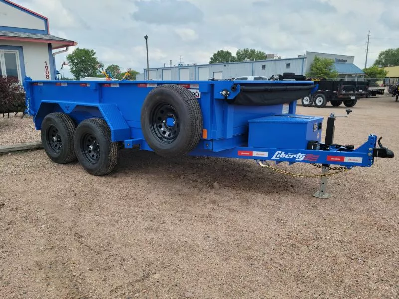 2025 Liberty LD10K72X12C5, 6'W X 12'L Dump Trailer
