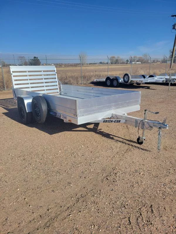 2026 Aluma 6812H-ESA-S-TG Utility Trailer