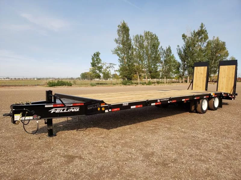 2026 Felling Trailers FT-45-2LP HD EQUIP TRAILER W/ AIR RAMPS Tag Trailer