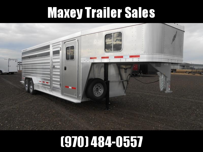 2022 Featherlite 8413-7024 Stock Combo Livestock Trailer 2022 Featherlite 8413-7024 Stock Combo Livestock Trailer