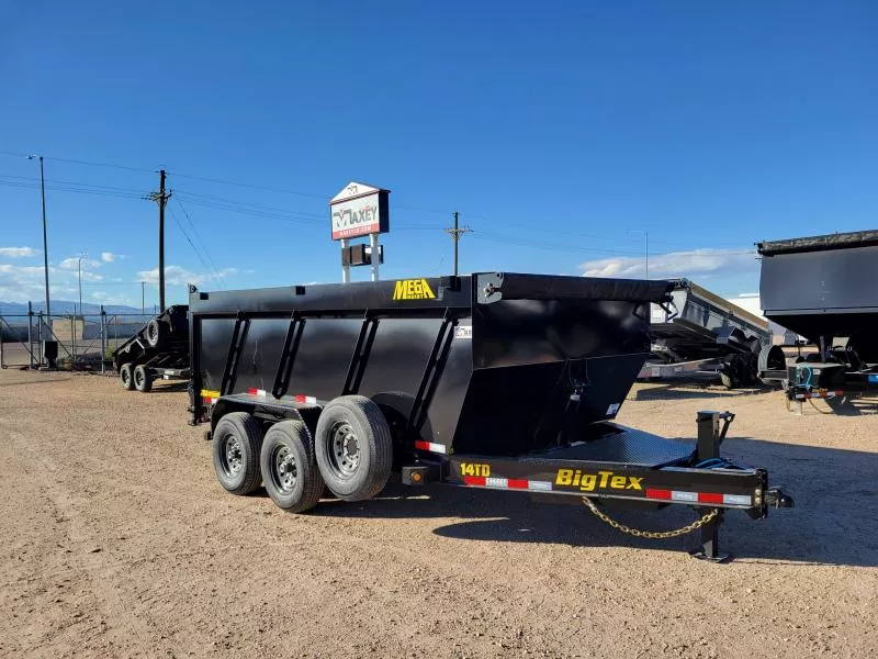 2026 Big Tex Trailers 14TD-14C4A TELESCOPIC DUMP, 48" SIDES Dump Trailer