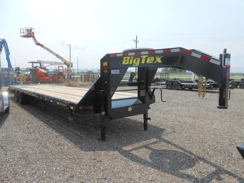 2026 Big Tex Trailers 22GN-33D5A-MR (28' X 5') Flatbed Trailer
