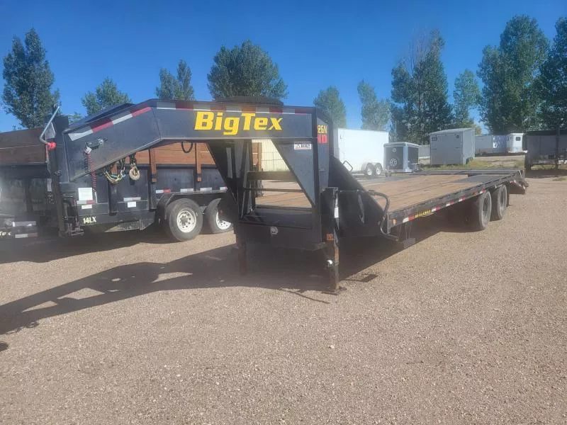 2023 Big Tex Trailers 22GN-20+5MR GOOSENECK Flatbed Trailer