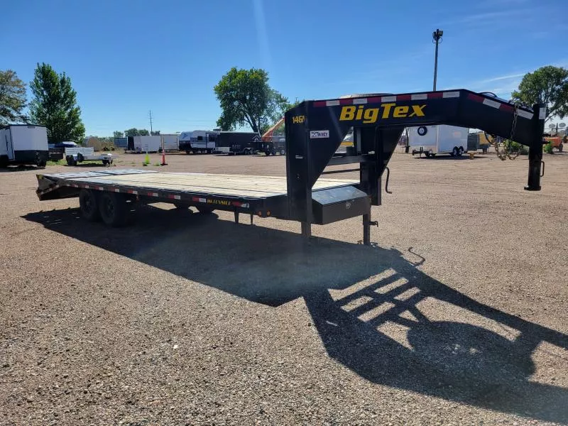 2020 Big Tex Trailers 14GN-20+5MR GOOSENECK (HOTSHOT) Flatbed Trailer