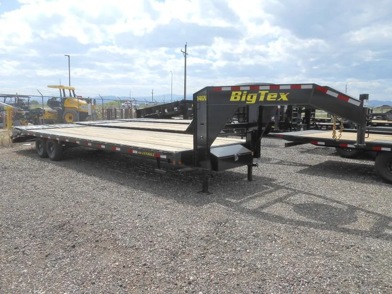 2026 Big Tex Trailers 14GN-30D5A-MRBK (25+5) Gooseneck Flatbed Trailer