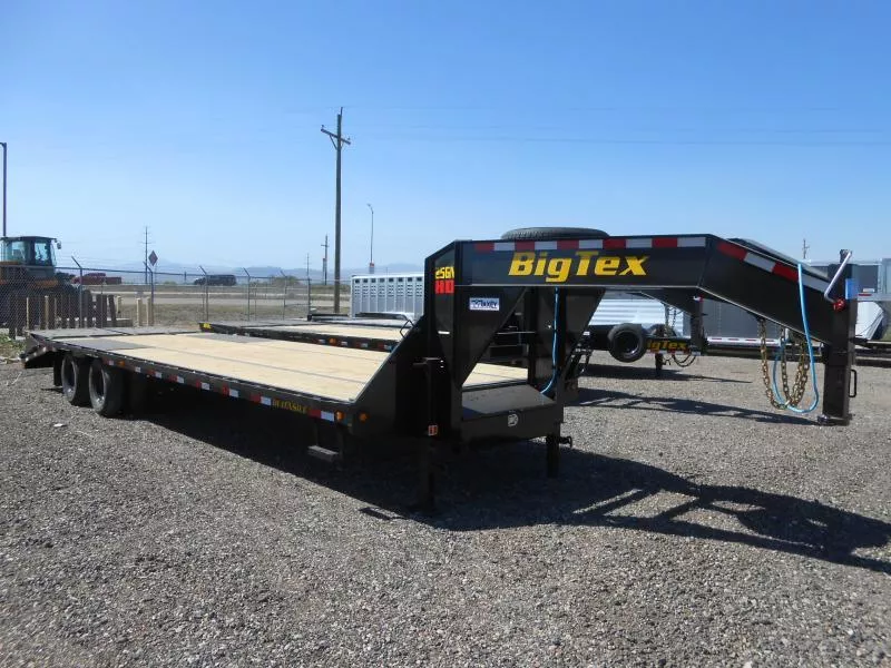 2026 Big Tex Trailers 22GN-30D5A-MRBK (25+5) Flatbed Trailer