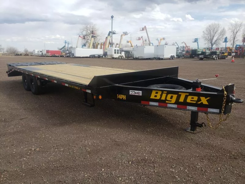 2026 Big Tex Trailers 14PH-20+5MR Flatbed Trailer