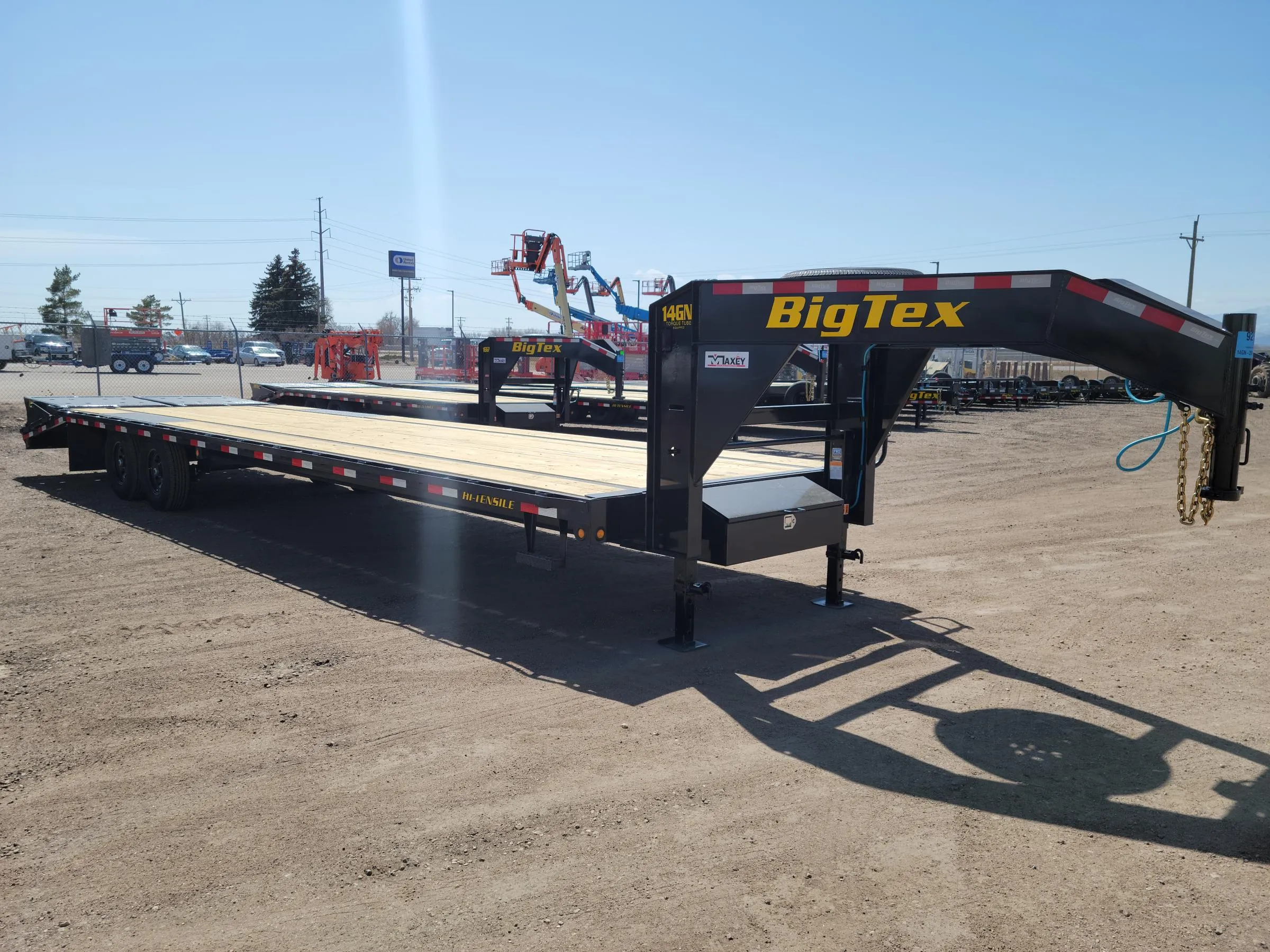 2026 Big Tex Trailers 14GN-33D5A-MRBK (28+5) Gooseneck Flatbed
