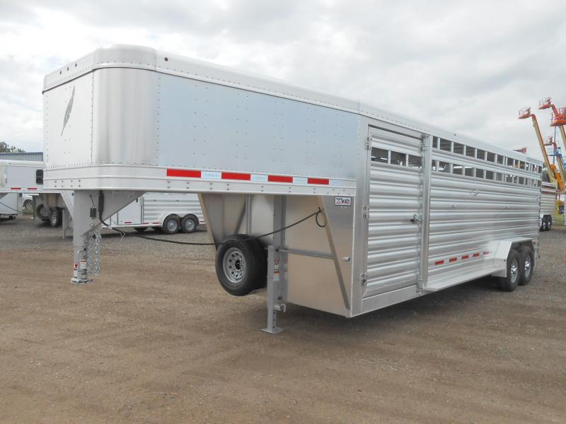 2022 Featherlite 8127-7024 24ft Livestock Trailer 2022 Featherlite 8127-7024 24ft Livestock Trailer