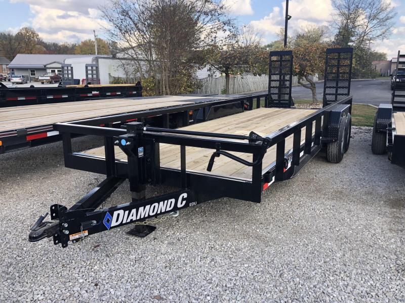 2021 20'+2'x82" 14K Diamond C EDU207 Utility Trailer. 35737 2021 20'+2'x82" 14K Diamond C EDU207 Utility Trailer. 35737