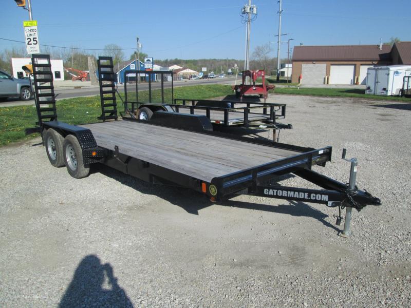 2020 Gatormade Trailers 18 Lowboy Equipment Trailer 2020 Gatormade Trailers 18 Lowboy Equipment Trailer