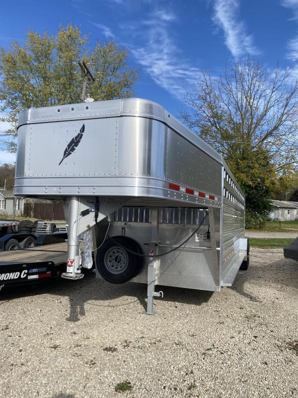 2022 Featherlite 7X24 Livestock Trailer 157398 2022 Featherlite 7X24 Livestock Trailer 157398