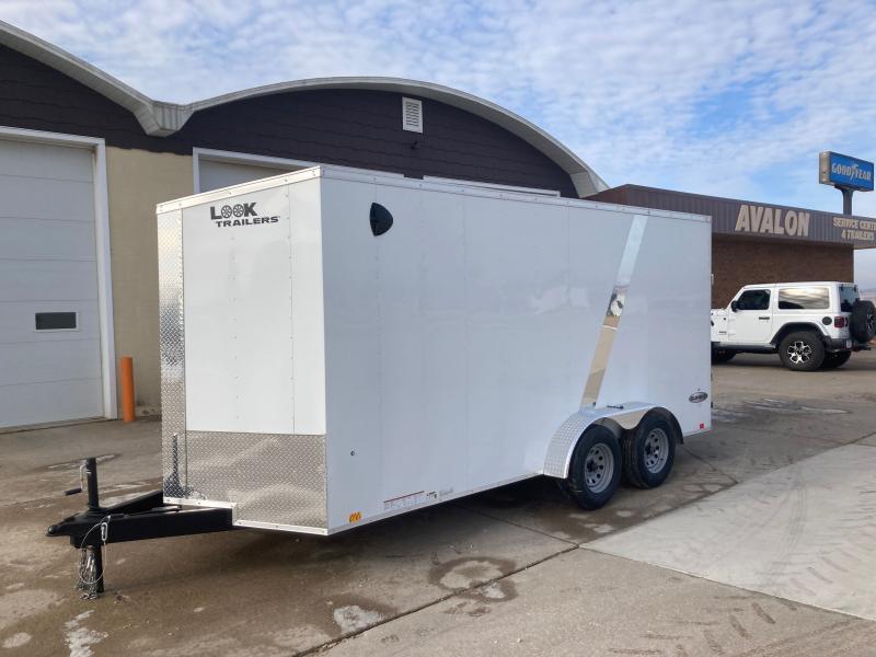 2022 Look Trailers 7 x 16 (+24" V-NOSE) ELEMENT SE FLAT TOP LXT Enclosed Cargo Trailer 2022 Look Trailers 7 x 16 (+24" V-NOSE) ELEMENT SE FLAT TOP LXT Enclosed Cargo Trailer