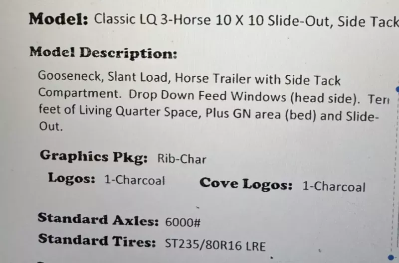 used Horse Trailers Trails West  for sale, in Las Vegas, NV Thumbnail 18