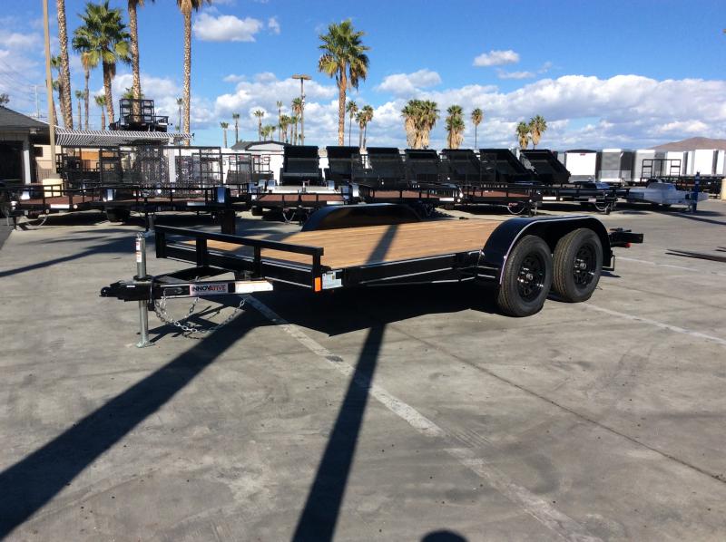 2023 Innovative Trailer Mfg. 83" x 14' Economy Wood Car Hauler Flatbed