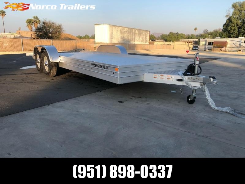2021 Featherlite 3110 8.5' x 20' 10K Flatbed Car Trailer 2021 Featherlite 3110 8.5' x 20' 10K Flatbed Car Trailer