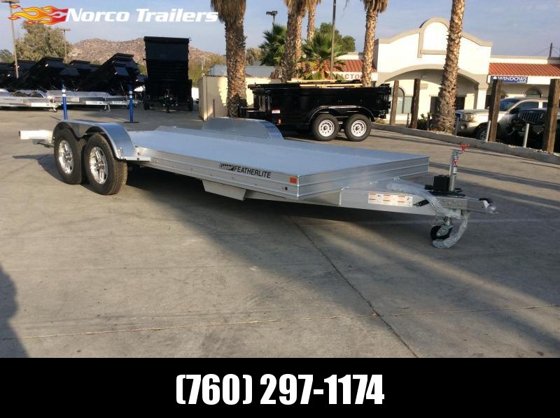 2022 Featherlite 3110 8.5' x 17.5' 7K Flatbed Car Trailer 2022 Featherlite 3110 8.5' x 17.5' 7K Flatbed Car Trailer