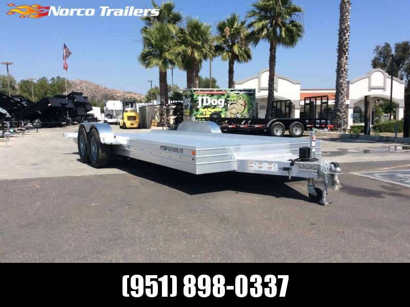 2019 Featherlite 3110 8.5' x 20' 9.6k Flatbed Car Trailer 2019 Featherlite 3110 8.5' x 20' 9.6k Flatbed Car Trailer