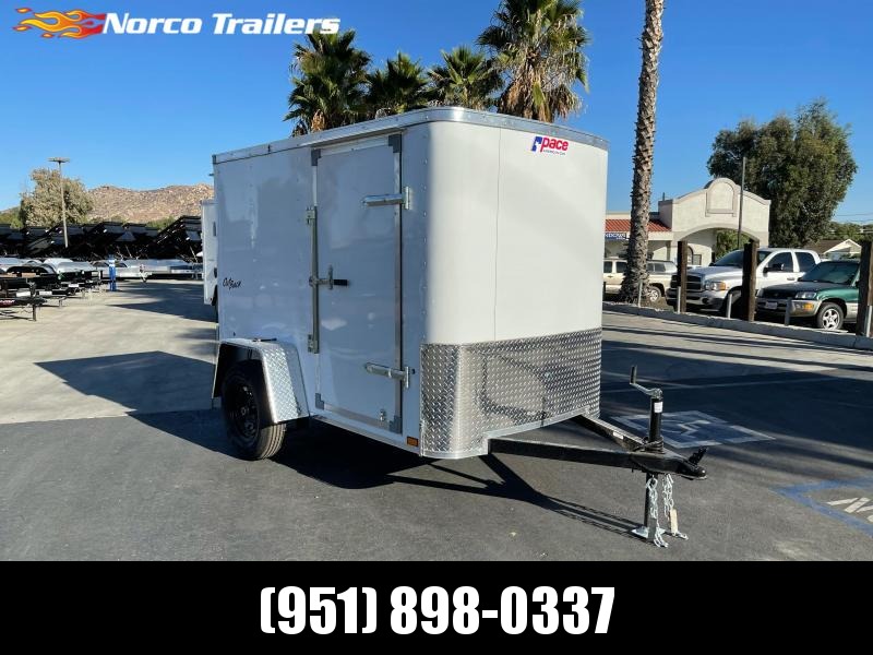 2022 Pace American Outback 5 x 8' Enclosed Cargo Trailer 2022 Pace American Outback 5 x 8' Enclosed Cargo Trailer