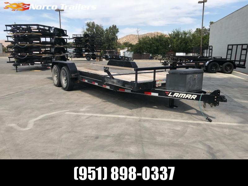 2018 Lamar Trailers 83" x 20' 14K Tilt Deck Flatbed Trailer 2018 Lamar Trailers 83" x 20' 14K Tilt Deck Flatbed Trailer