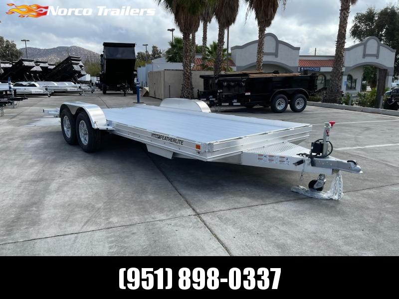 2022 Featherlite 3110 8.5' x 17.5' 7K Flatbed Car Trailer 2022 Featherlite 3110 8.5' x 17.5' 7K Flatbed Car Trailer