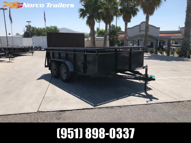 2018 Playcraft 77" x 12' Tandem Axle Landscape Utility Trailer 2018 Playcraft 77" x 12' Tandem Axle Landscape Utility Trailer