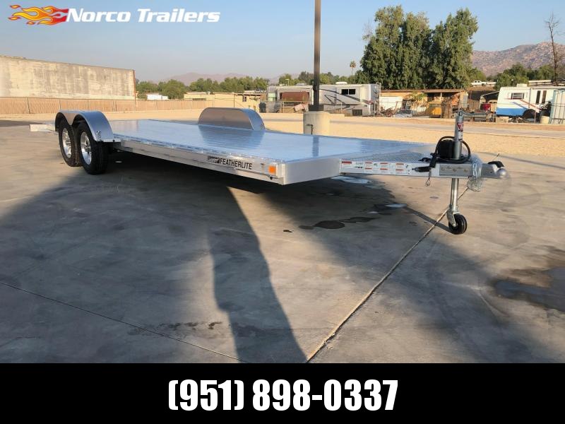 2021 Featherlite 3182 8.5' x 22' 7K Flatbed Car Trailer 2021 Featherlite 3182 8.5' x 22' 7K Flatbed Car Trailer