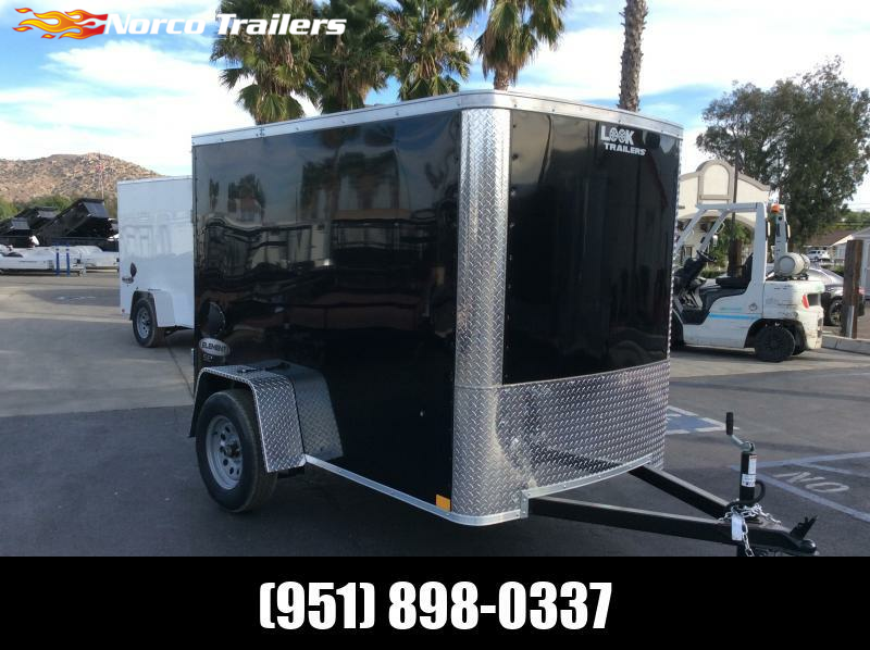 2024 Look Trailers Element 5 x 8 Cargo / Enclosed Trailer Norco