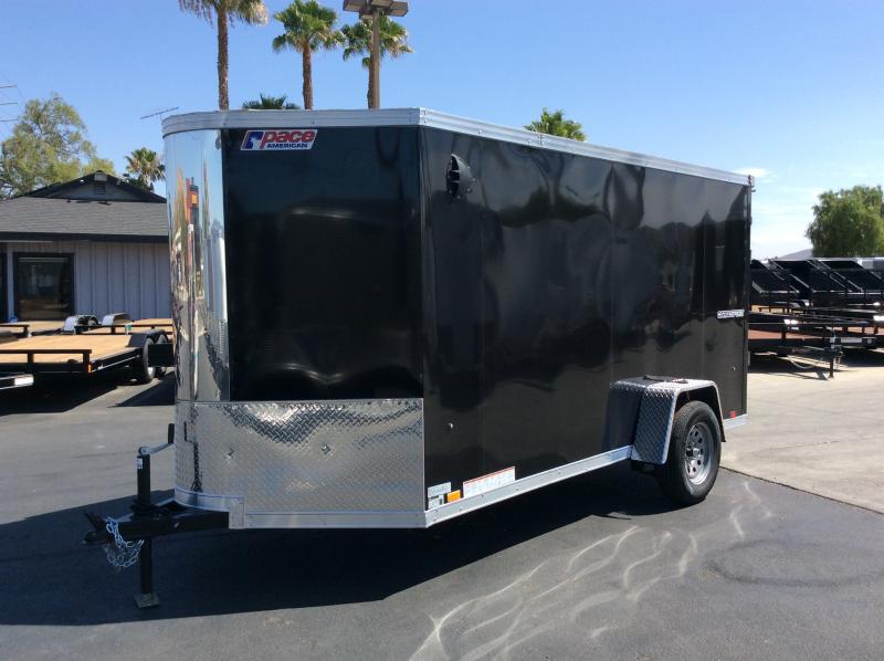 2023 Pace American Cargo Sport 6 x 12 Single Axle Enclosed Cargo Trailer Norco Trailers