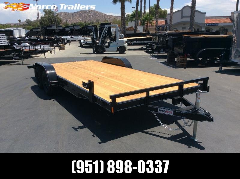 2022 Innovative Trailer Mfg. 83" x 20' Economy Wood Car Hauler Flatbed Trailer 2022 Innovative Trailer Mfg. 83" x 20' Economy Wood Car Hauler Flatbed Trailer