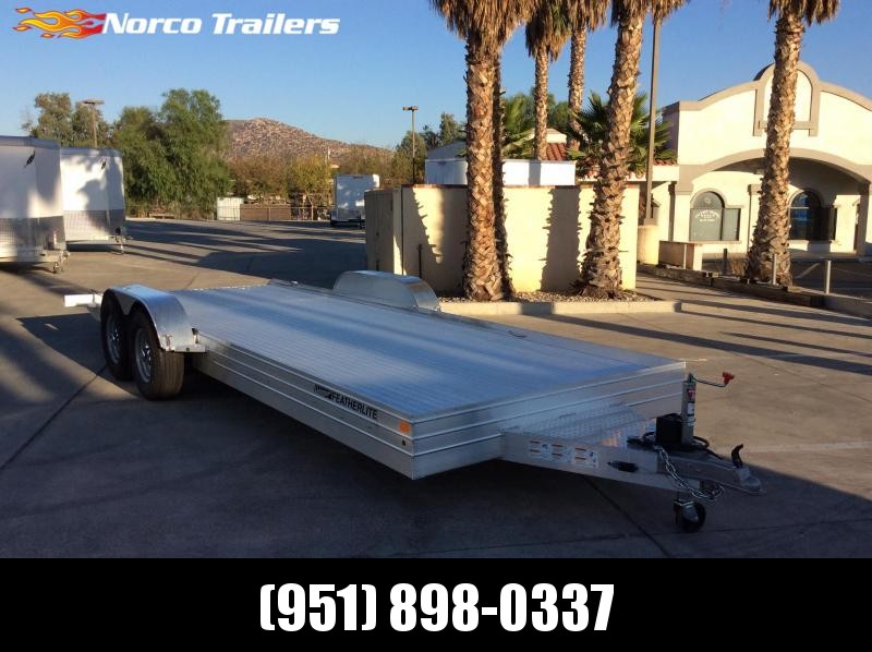 2019 Featherlite 3110 8.5' x 20' 9.6k Flatbed Car Trailer 2019 Featherlite 3110 8.5' x 20' 9.6k Flatbed Car Trailer