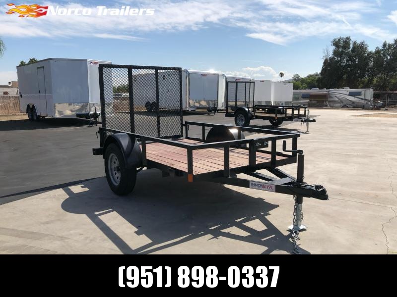 2018 Innovative Trailer Mfg. 5 x 8' Economy Wood Single Axle Utility Trailer 2018 Innovative Trailer Mfg. 5 x 8' Economy Wood Single Axle Utility Trailer