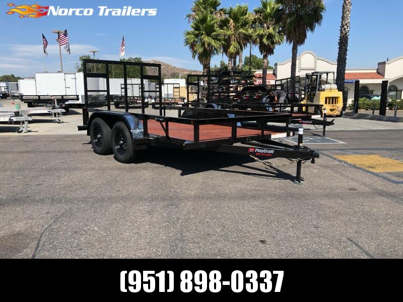 2020 Playcraft 77" x 12' Tandem Utility Trailer 2020 Playcraft 77" x 12' Tandem Utility Trailer