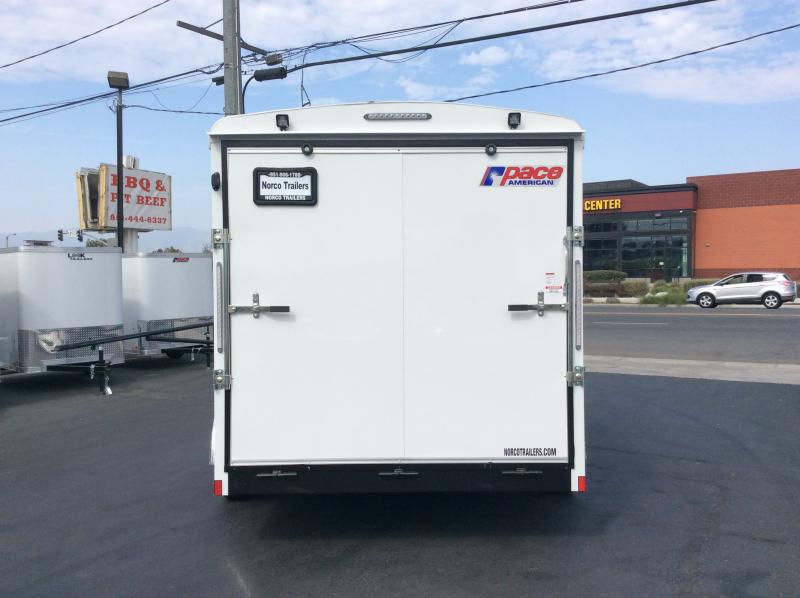 2023 Pace American Cargo Sport 7' x 14' Tandem Axle Cargo Enclosed Trailer Norco Trailers